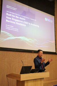 Dr Chen Xinwei, Deputy Executive Director Singapore Maritime Institute